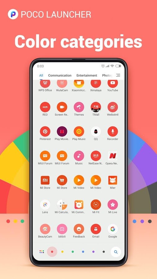 Poco launcher обои