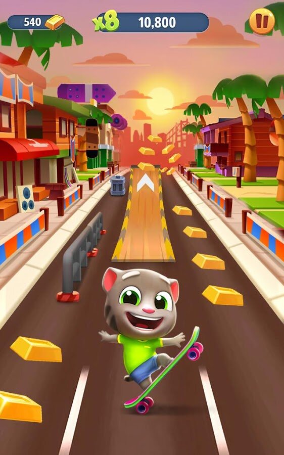 download talking tom run