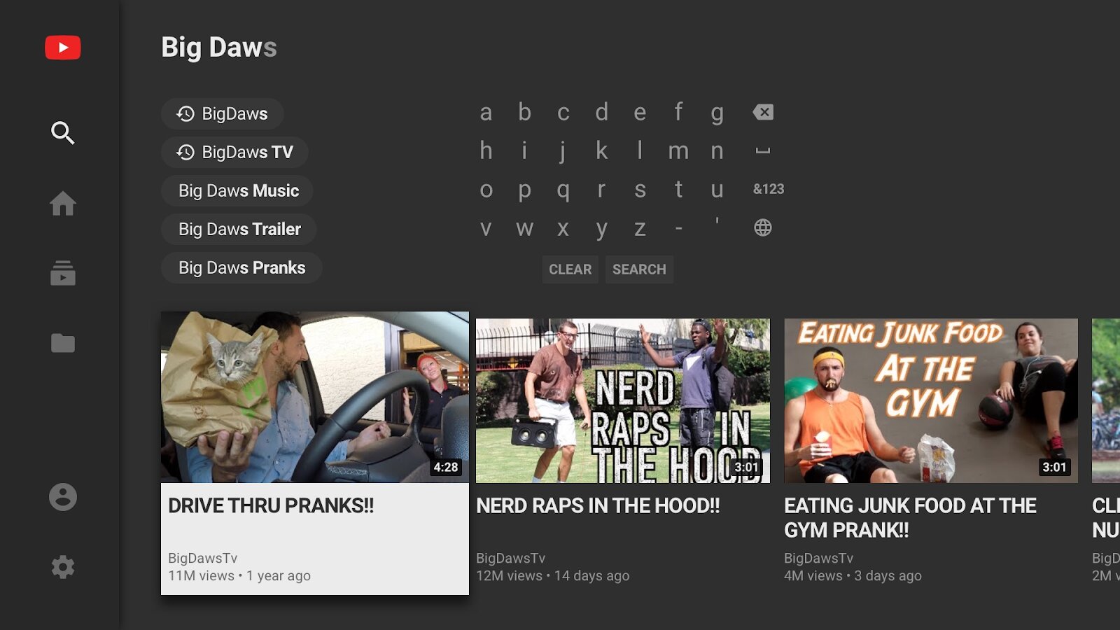 Download YouTube for Android TV 2.17.006 for Android