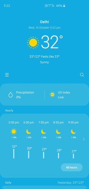 download galaxy 6 weather app