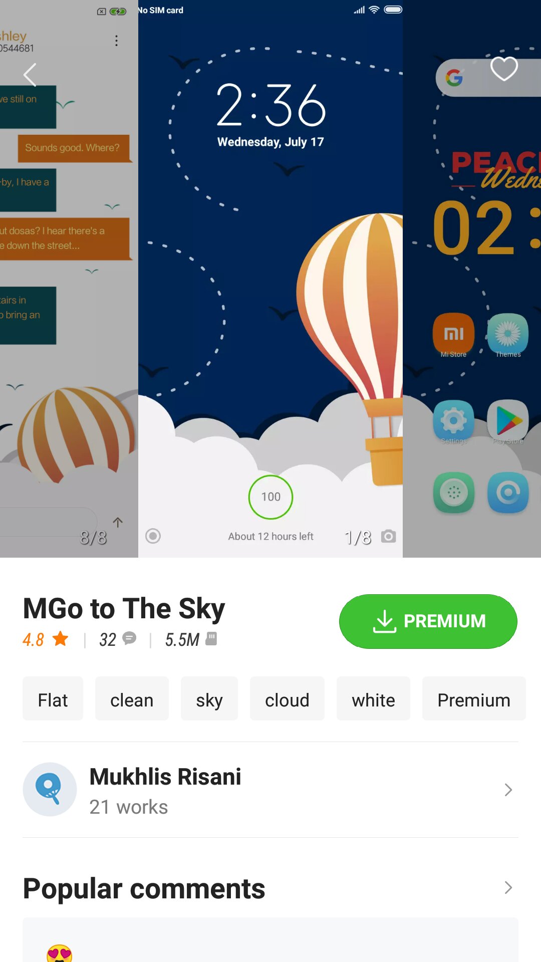 Download MIUI Themes .11 for Android