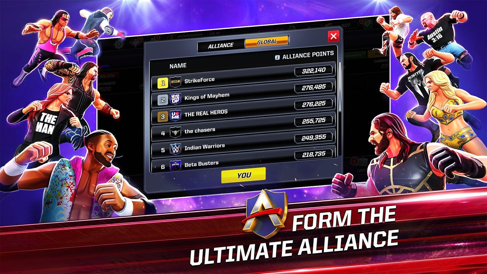 WWE Mayhem para Android - Baixe o APK na Uptodown