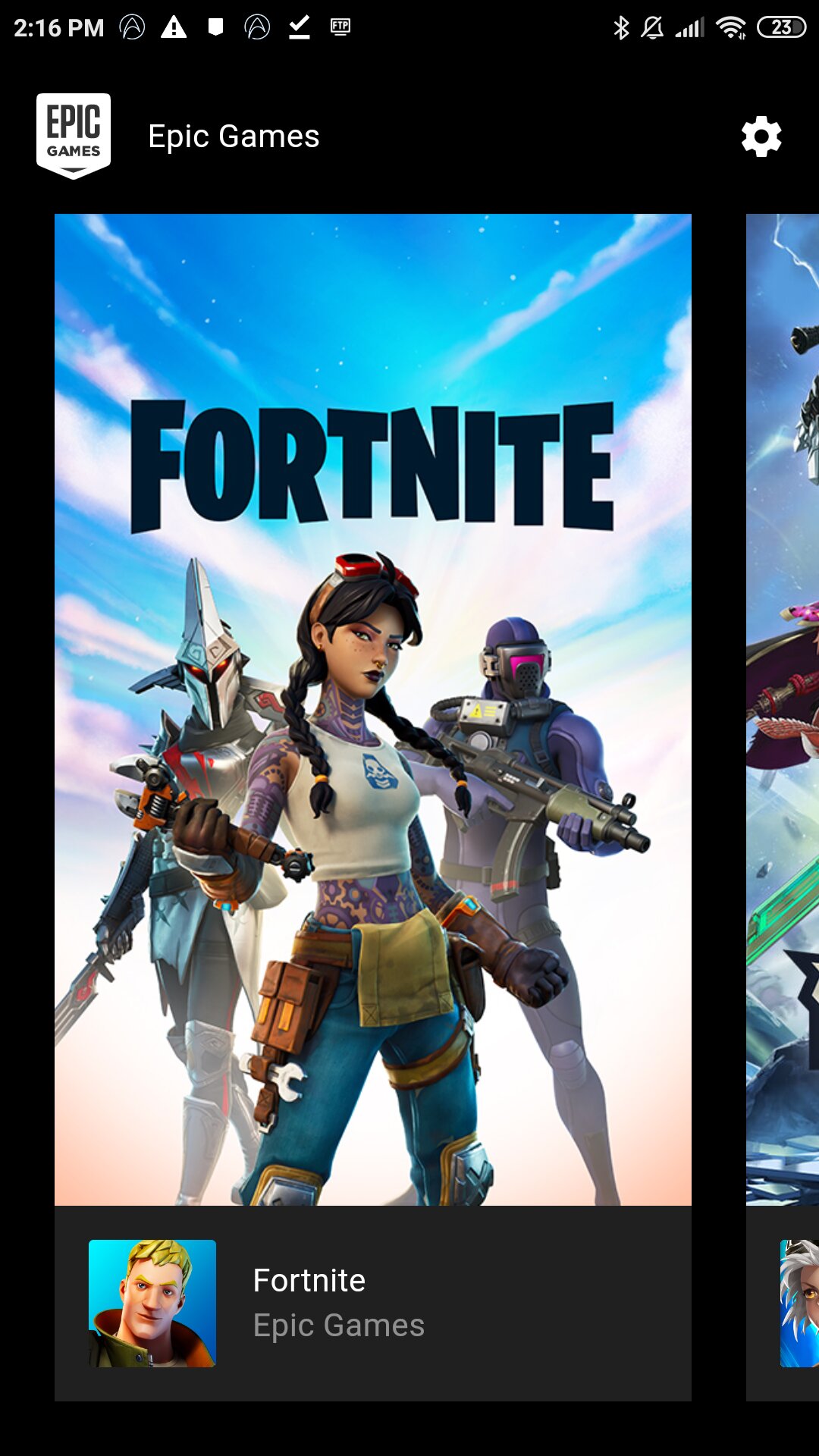 Epic Games Launcher APK V12.17.3 latest 12.17.3 for Android