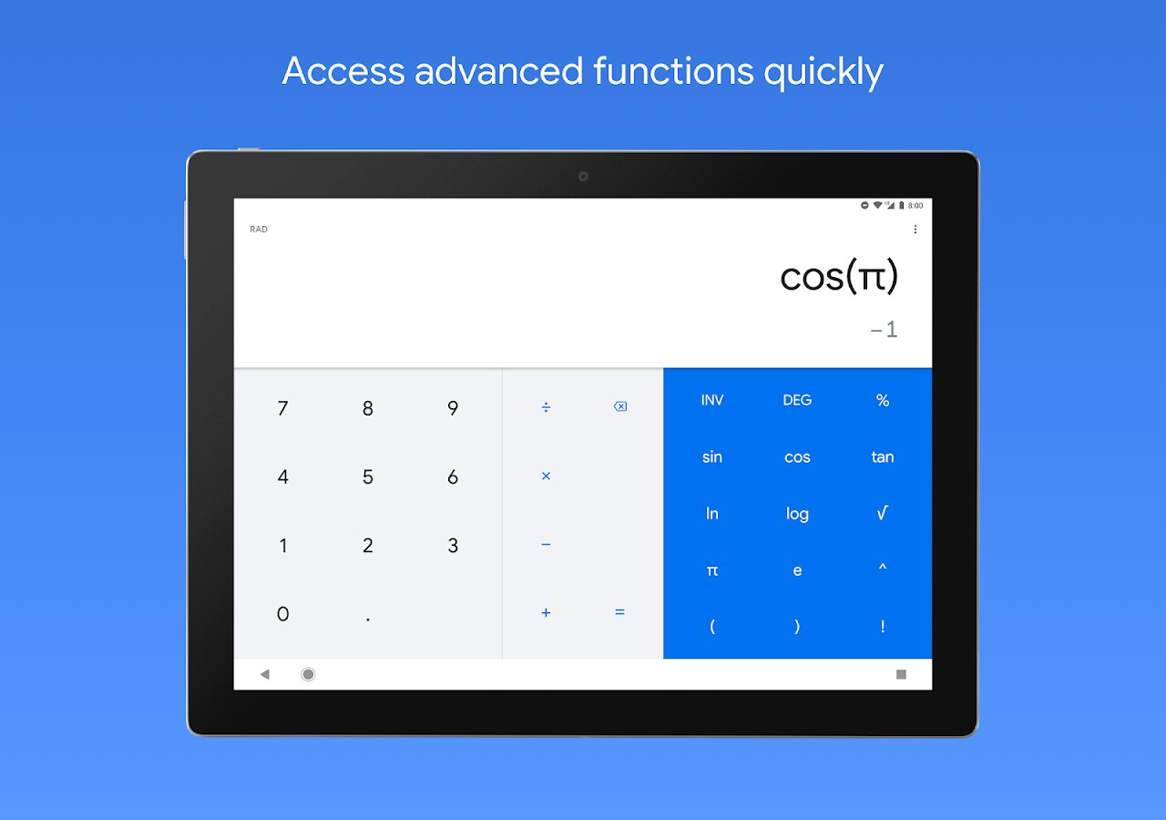 Download Google Calculator 7.8 for Android