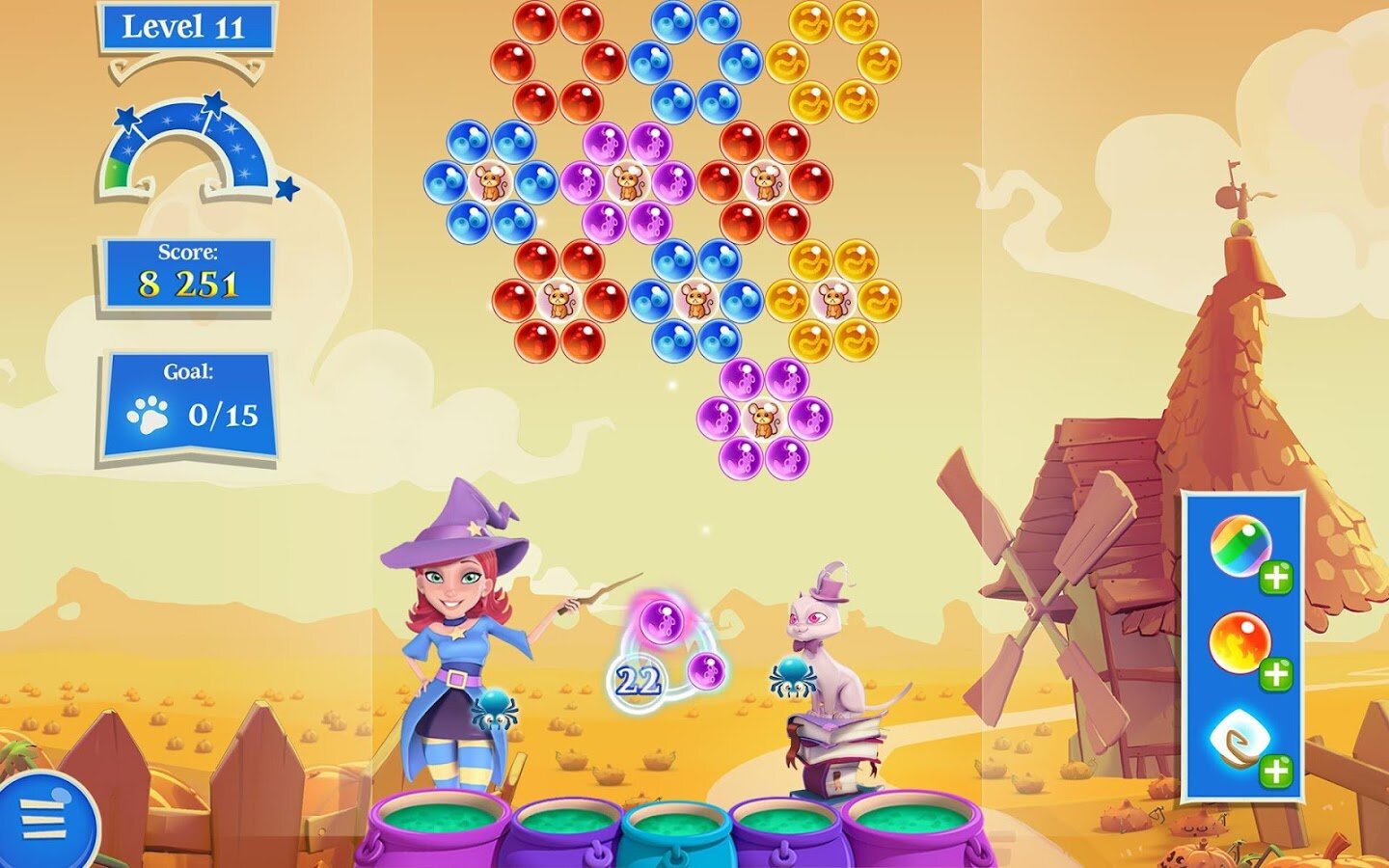 Bubble Witch Saga 2 is a continuation of an interesting free arcade puzzle ...