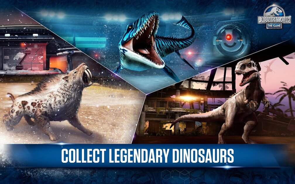 Jurassic world android вылетает