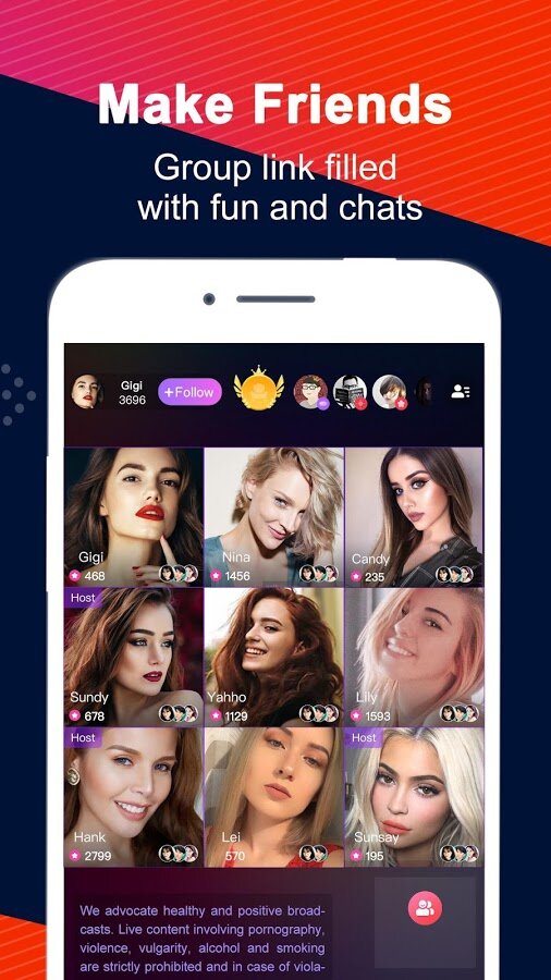 Download Uplive - Live Video Streaming App 7.1.2 for Android
