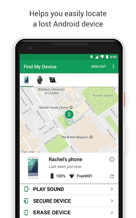 Find My Device Android - Homecare24