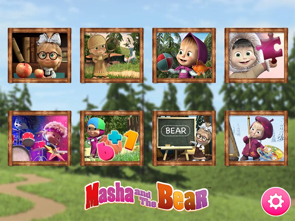 Download Masha and the Bear. Educational Games  for Android