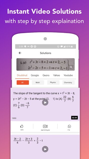 Download Doubtnut - NCERT Solutions, Free IIT JEE & NEET App 7.8.286 ...