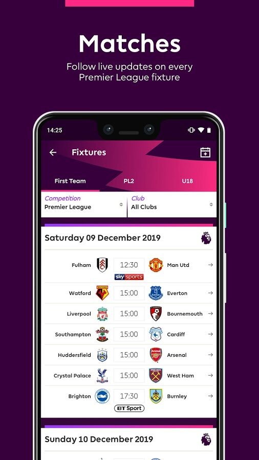 Download Premier League 2.4.11 for Android