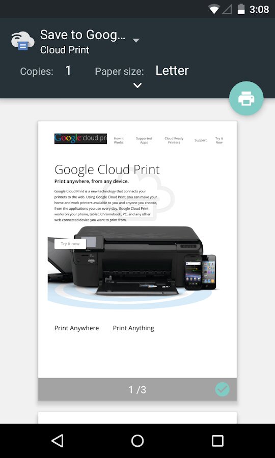 Download Google Cloud Print 1.47 for