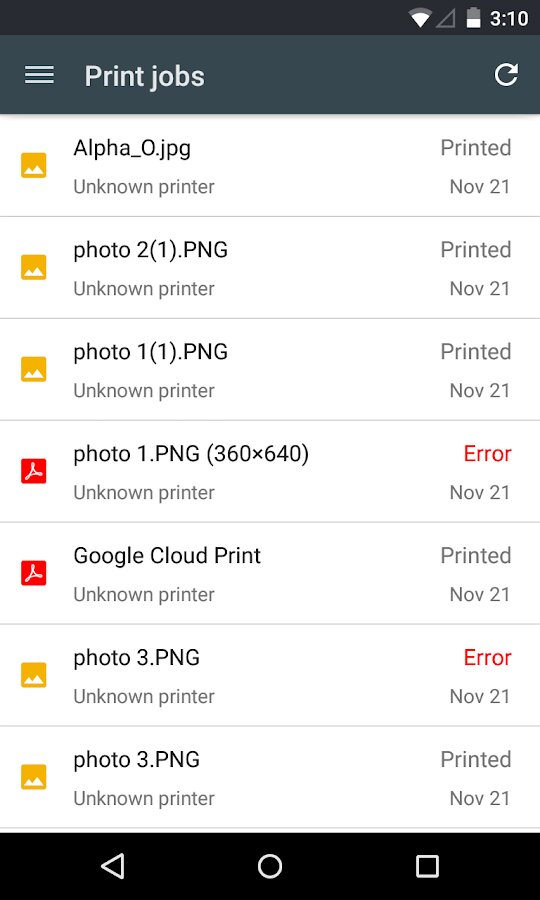 styrte Kammerat Slip sko Download Google Cloud Print 1.47 for Android