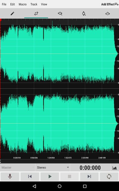 Wave editor android как пользоваться