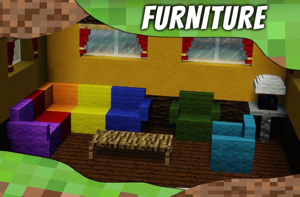 Download Mod Furniture Furniture Mods For Minecraft Pe 2 4 For Android