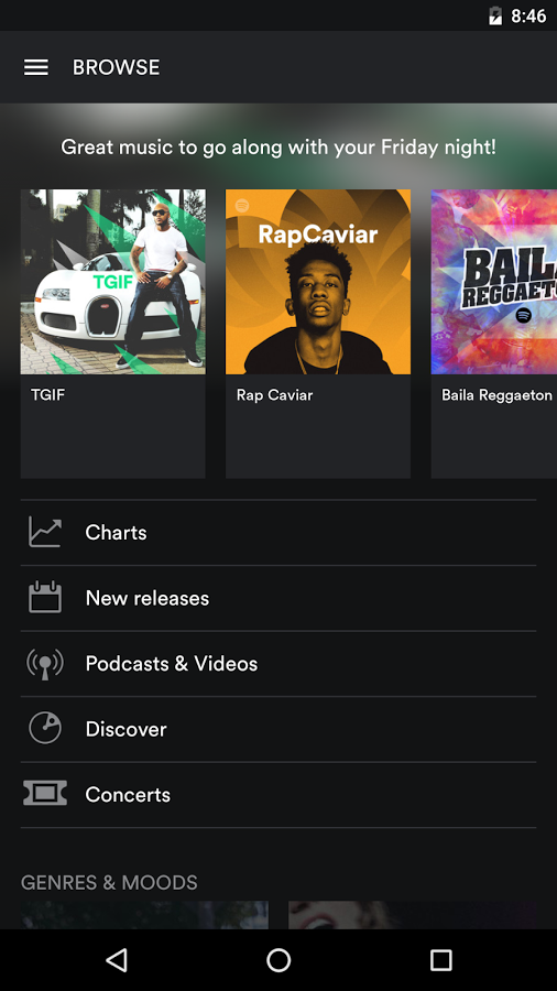 Download Spotify: Music and Podcasts latest 8.8.96. Android APK