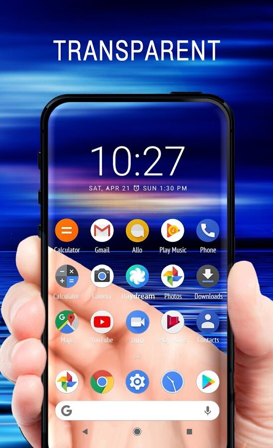 Download Transparent Screen Live Wallpaper  for Android